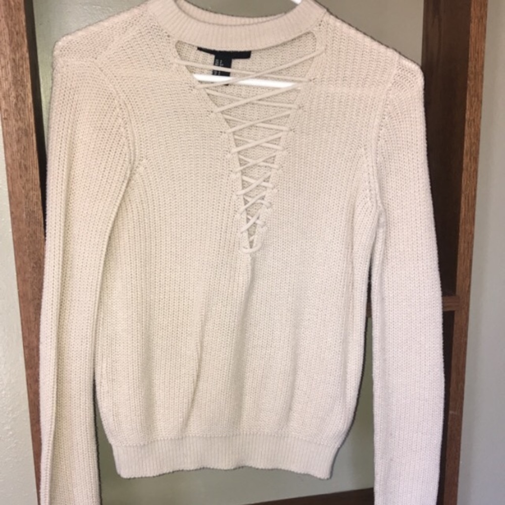 Off white sweater